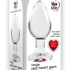 Adam & Eve Adam And Eve Red Heart Gem Glass Plug Large 11 Adam & Eve Adam And Eve Red Heart Gem Glass Plug Large -Aanbiedingen Masturbators Winkel adam and eve red heart gem glass plug large 5