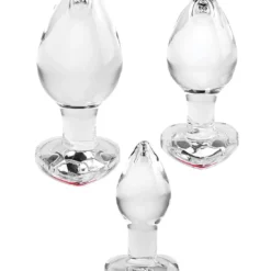 Aanbiedingen Masturbators Winkel -Aanbiedingen Masturbators Winkel adam and eve red heart gem glass plug set 1