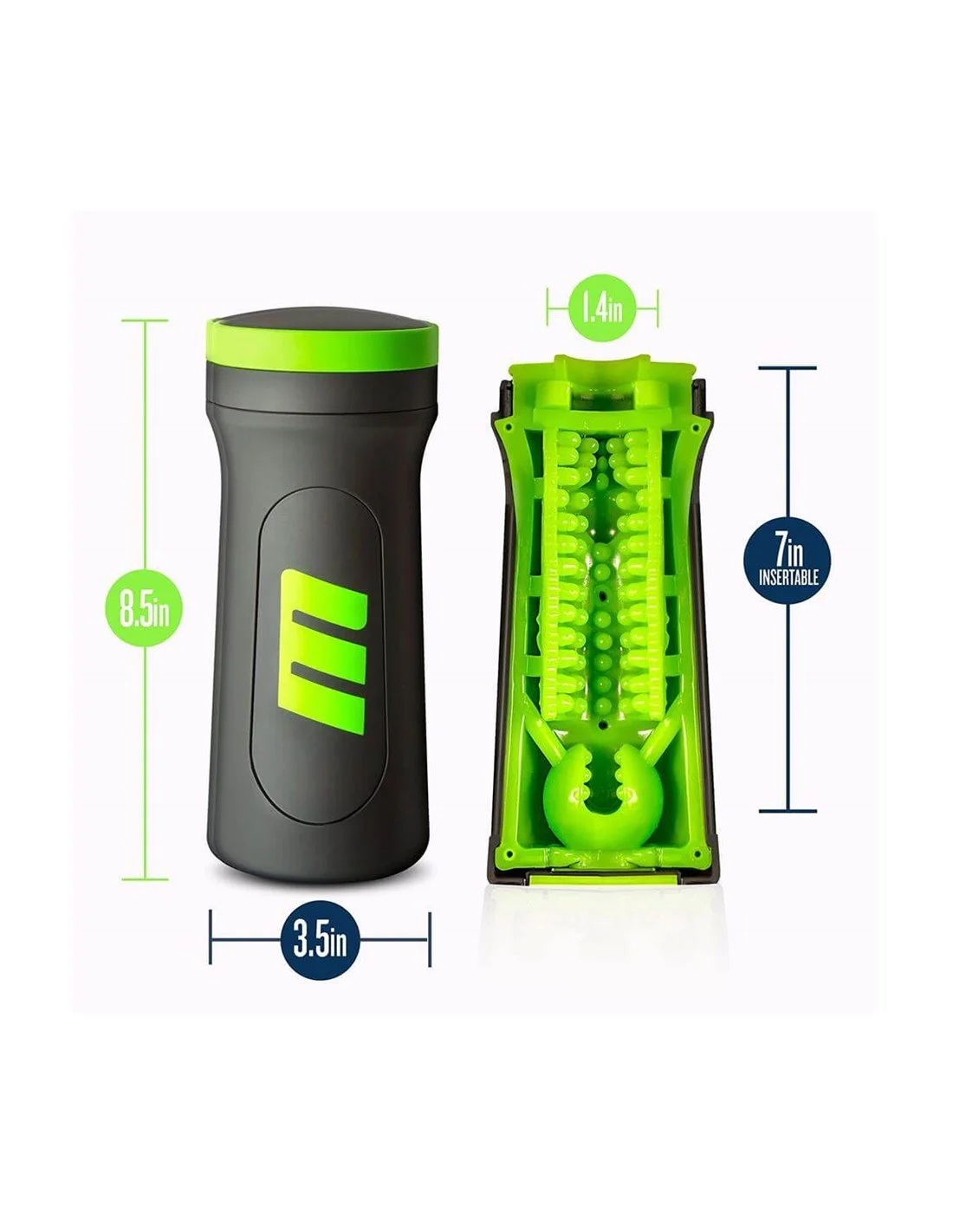 Blush M For Men M2 Superior Stroker Black 5 Blush M For Men M2 Superior Stroker Black - Afbeelding 5