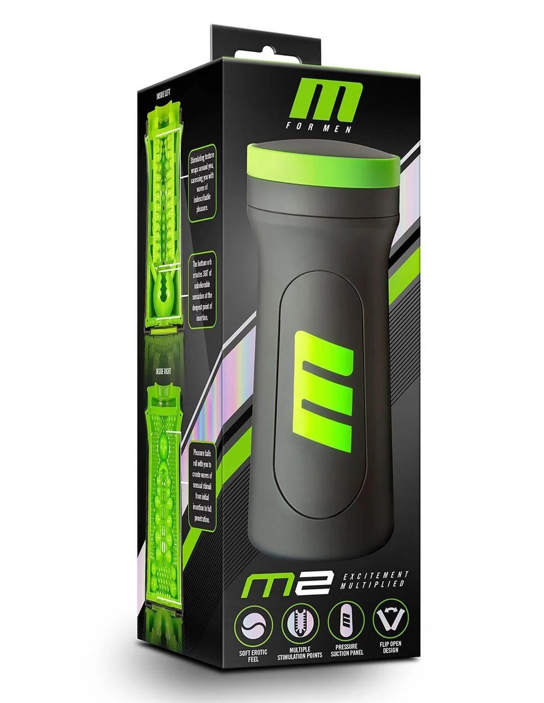 Blush M For Men M2 Superior Stroker Black 8 Blush M For Men M2 Superior Stroker Black - Afbeelding 8