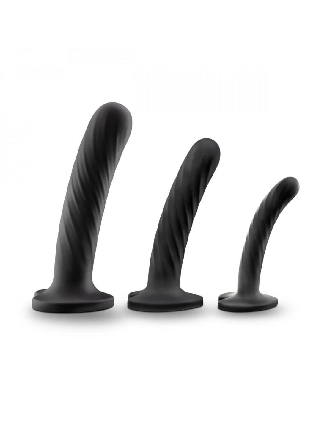 Blush Temptasia Twist Dildo Kit Set Van 3 1 Blush Temptasia Twist Dildo Kit Set Van 3