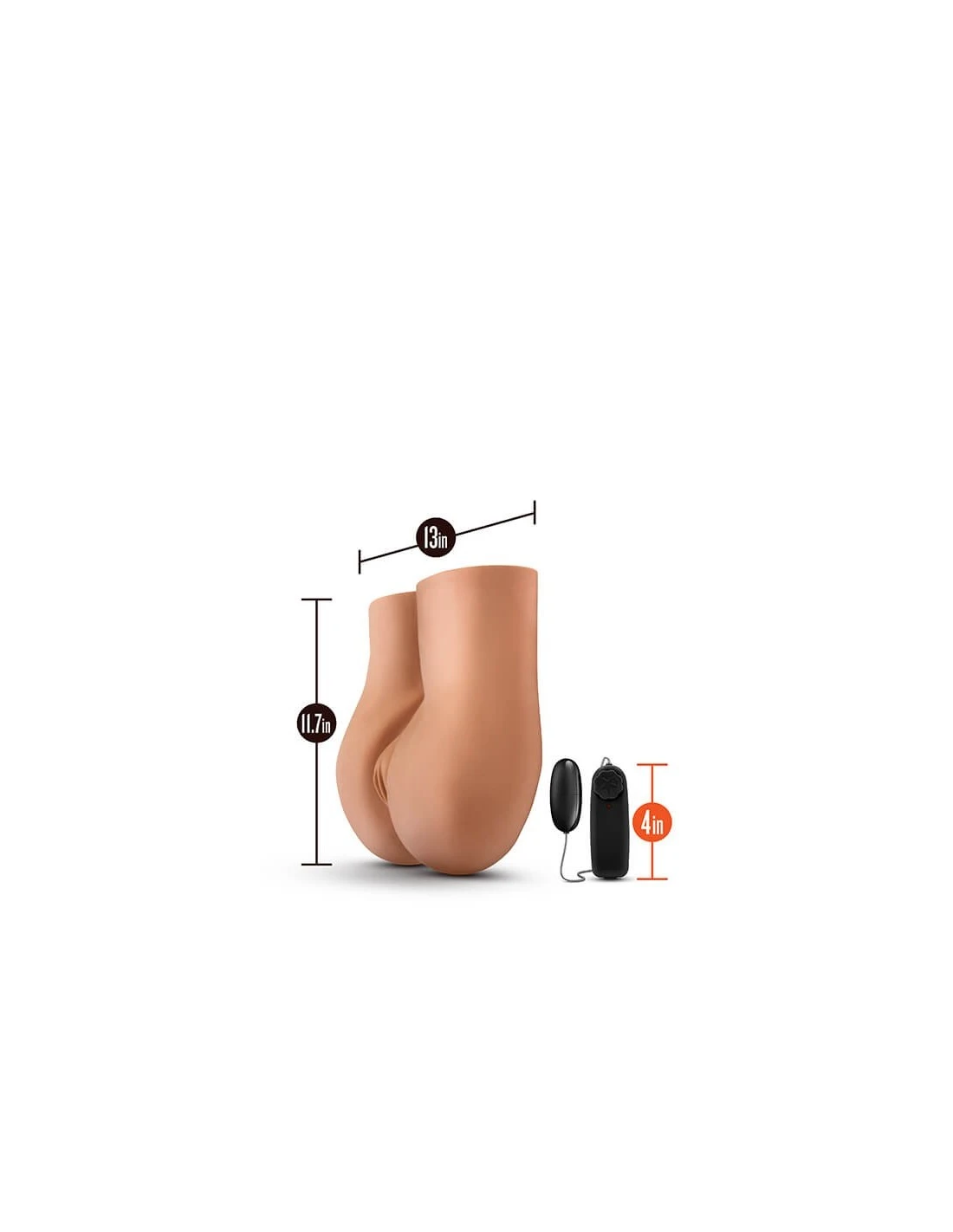 Blush X5 Men Pound Me Deep Mocha 3 Blush X5 Men Pound Me Deep Mocha - Afbeelding 3