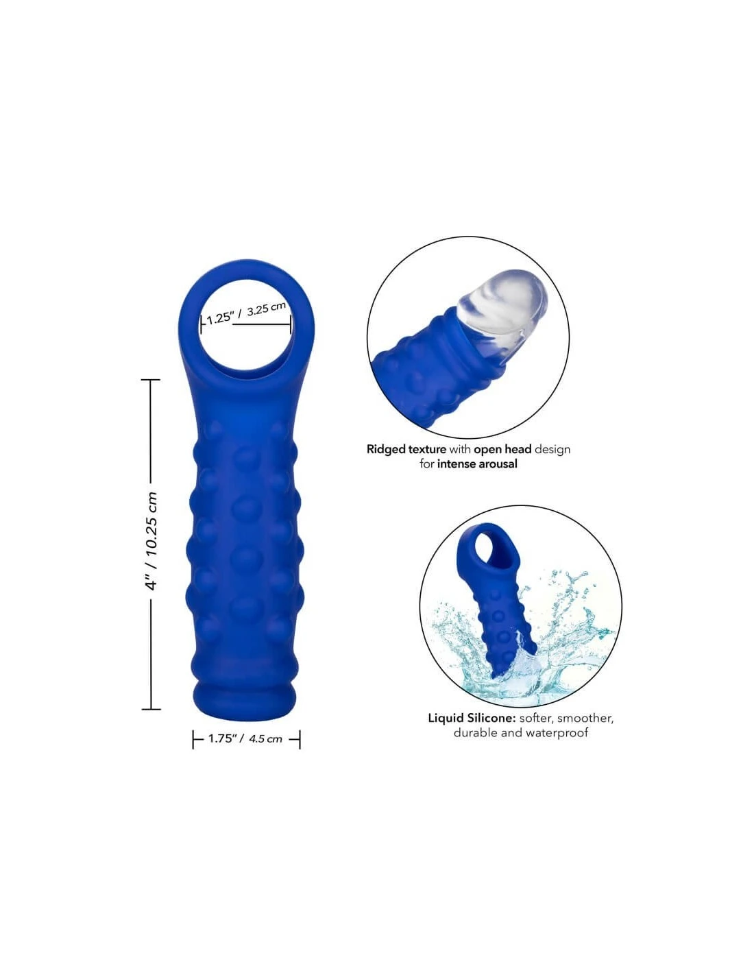 California Exotic Novelties CalExotics Admiral Beaded Extension 2 California Exotic Novelties CalExotics Admiral Beaded Extension - Afbeelding 2