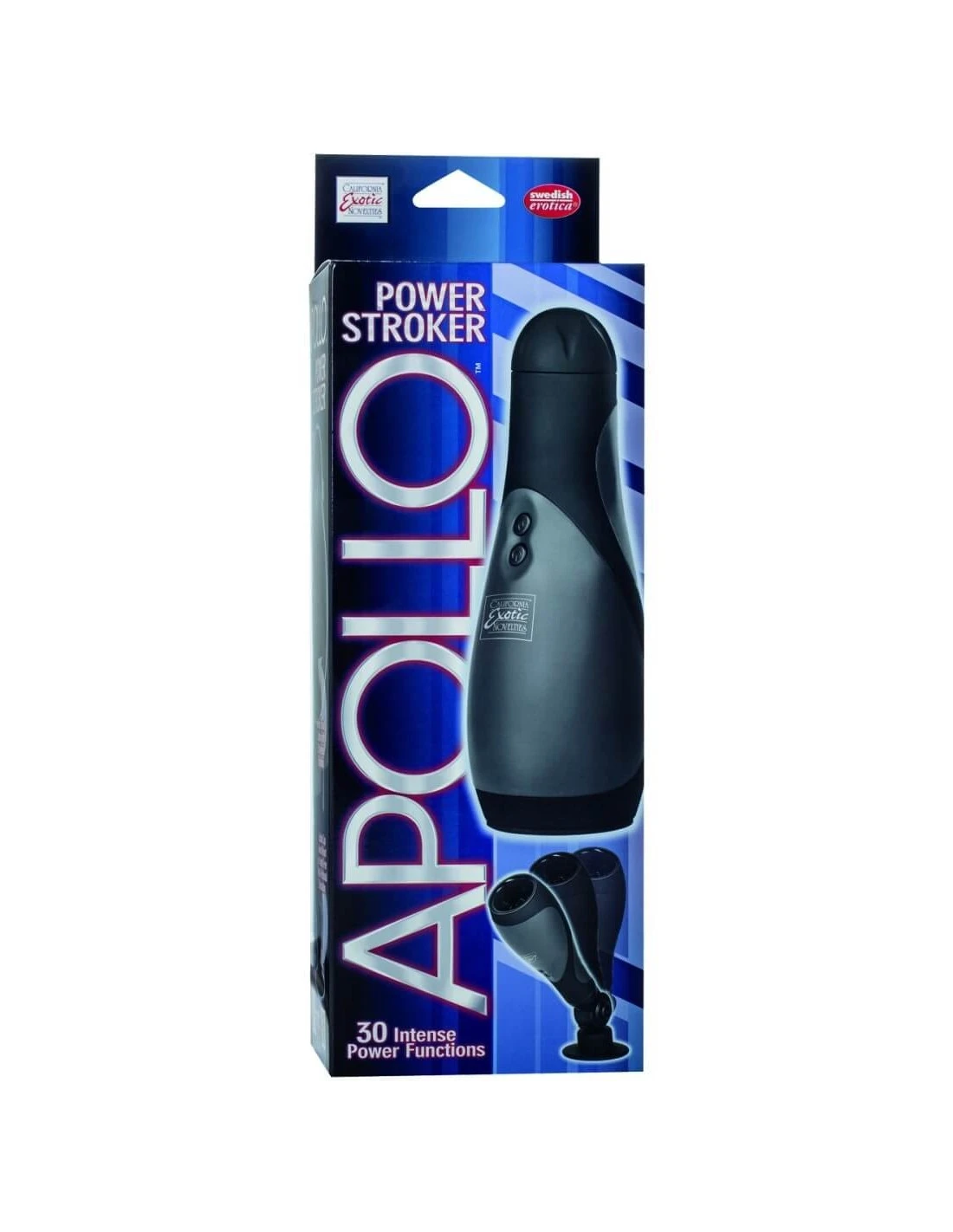 California Exotic Novelties CalExotics Apollo Power Stroker Blue 2 California Exotic Novelties CalExotics Apollo Power Stroker Blue - Afbeelding 2
