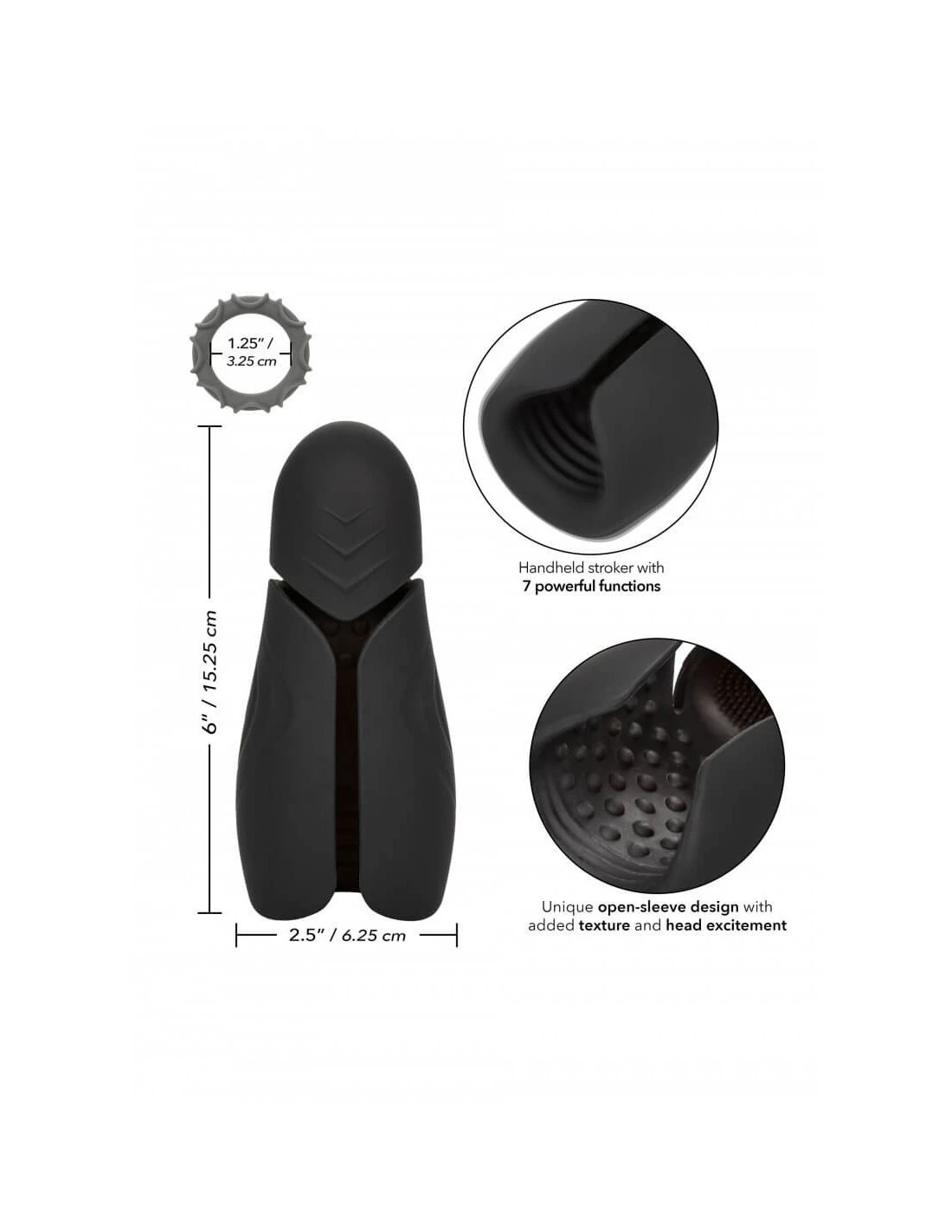 California Exotic Novelties CalExotics Elite Pro Stroker 7 California Exotic Novelties CalExotics Elite Pro Stroker - Afbeelding 7