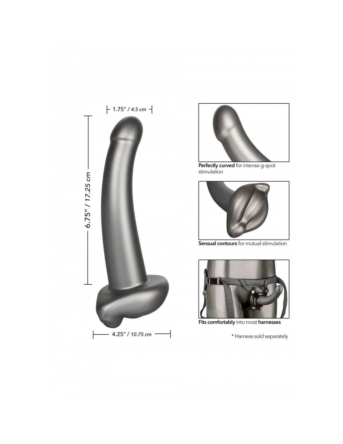 California Exotic Novelties CalExotics Me2 Ultra Soft G Probe 3 California Exotic Novelties CalExotics Me2 Ultra Soft G Probe - Afbeelding 3