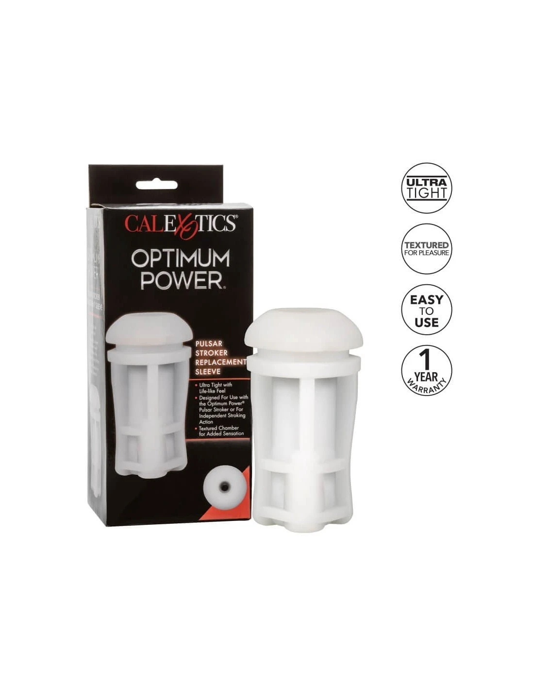 California Exotic Novelties CalExotics Pulsar Stroker Replace Sleeve 4 California Exotic Novelties CalExotics Pulsar Stroker Replace Sleeve - Afbeelding 4