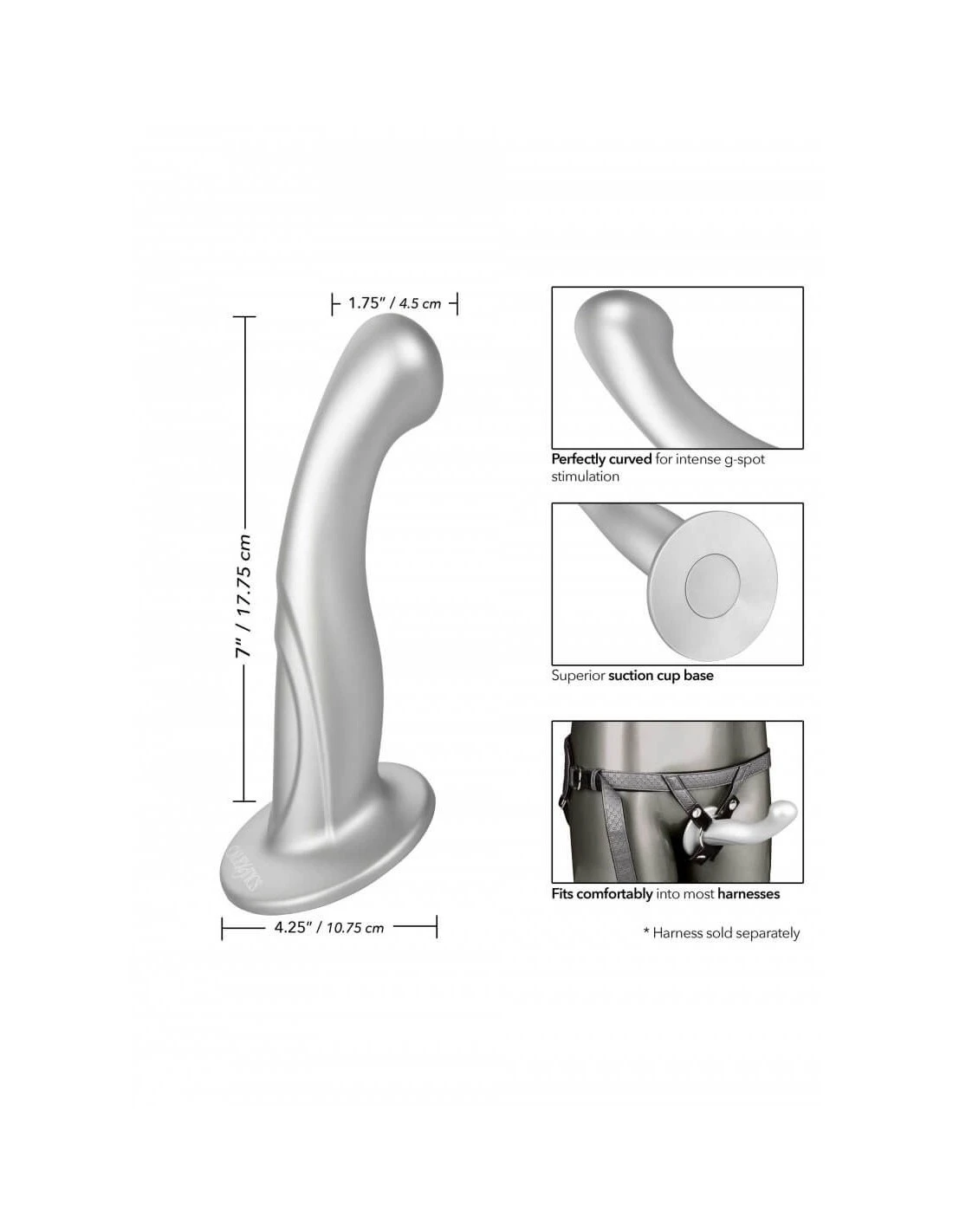 California Exotic Novelties CalExotics Sensual Probe 2 California Exotic Novelties CalExotics Sensual Probe - Afbeelding 2