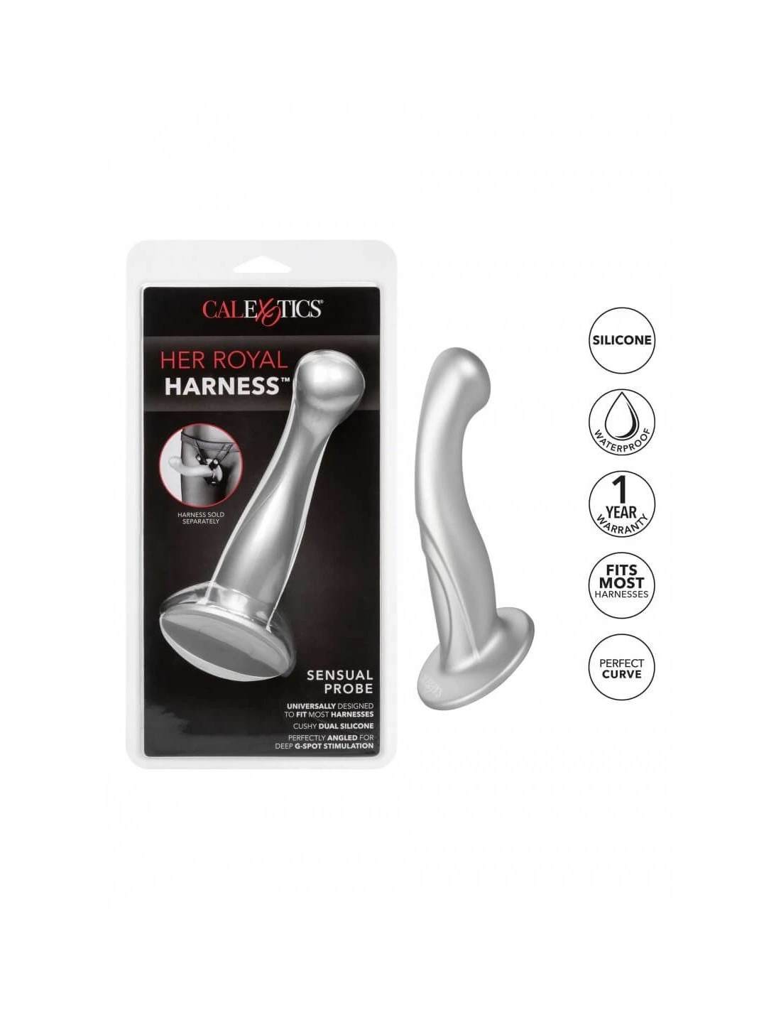 California Exotic Novelties CalExotics Sensual Probe 4 California Exotic Novelties CalExotics Sensual Probe - Afbeelding 4
