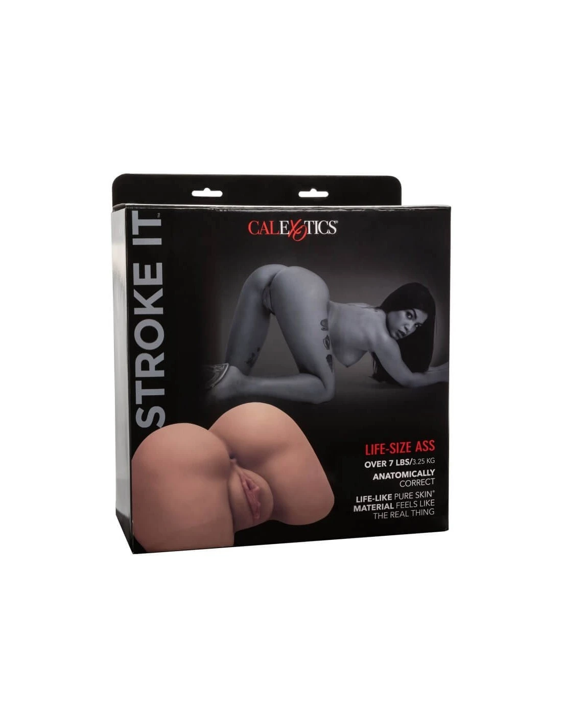 California Exotic Novelties CalExotics Stroke It Life Size Ass Brown Skin 8 California Exotic Novelties CalExotics Stroke It Life Size Ass Brown Skin - Afbeelding 8