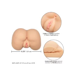 California Exotic Novelties CalExotics Stroke It Life Size Ass Light Skin -Aanbiedingen Masturbators Winkel calexotics stroke it life size ass light skin 5