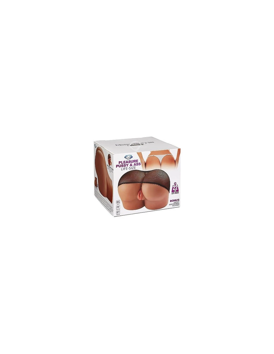 Cloud 9 Life Size Bubble Butt With Body Stocking Brown 4 Cloud 9 Life Size Bubble Butt With Body Stocking Brown - Afbeelding 4