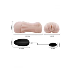 Crazy Bull Soft Vagina Masturbator Met Vibratie -Aanbiedingen Masturbators Winkel crazy bull soft vagina masturbator met vibratie 6