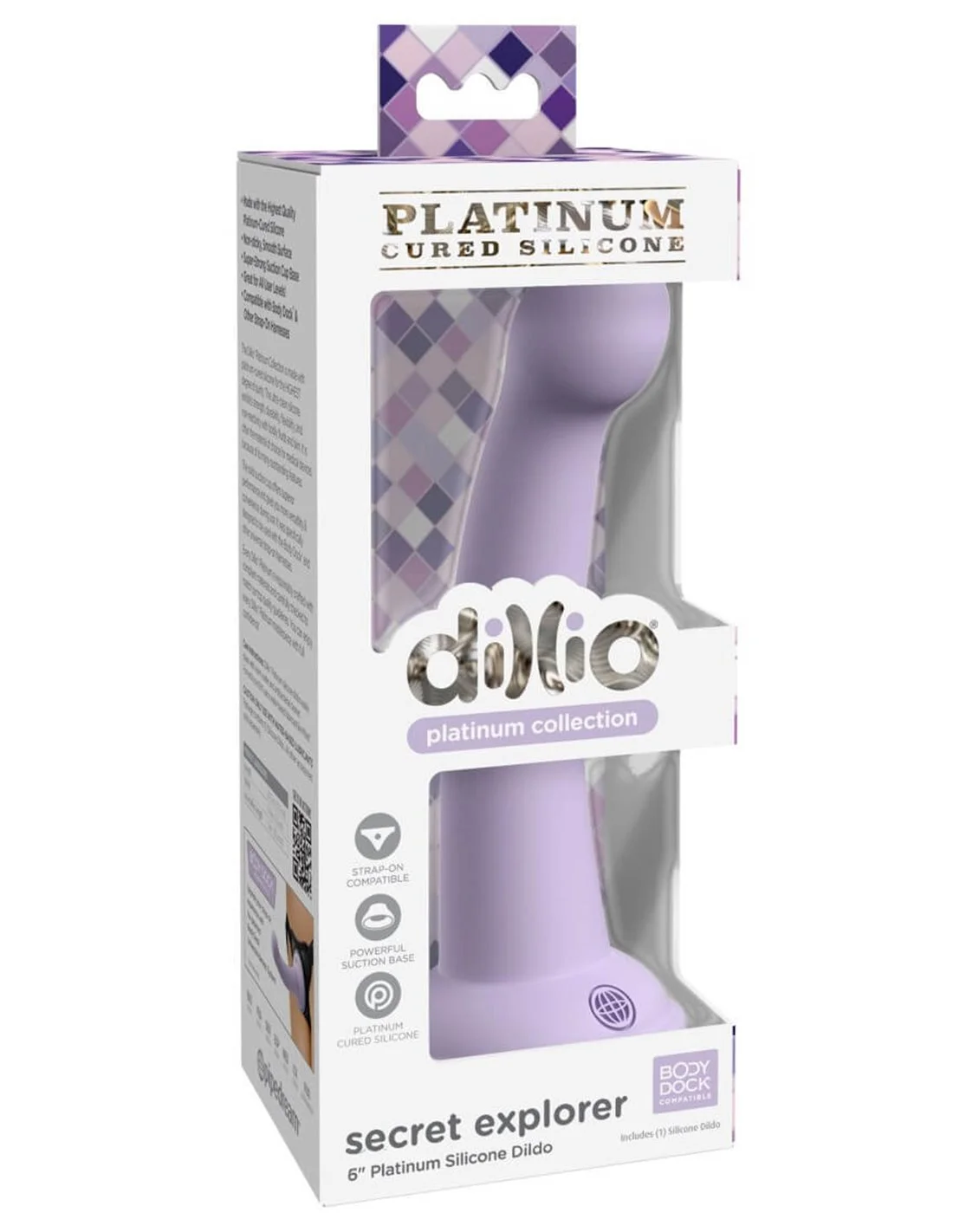 Pipedream Dillio Secret Explorer 6 Inch Purple 5 Pipedream Dillio Secret Explorer 6 Inch Purple - Afbeelding 5