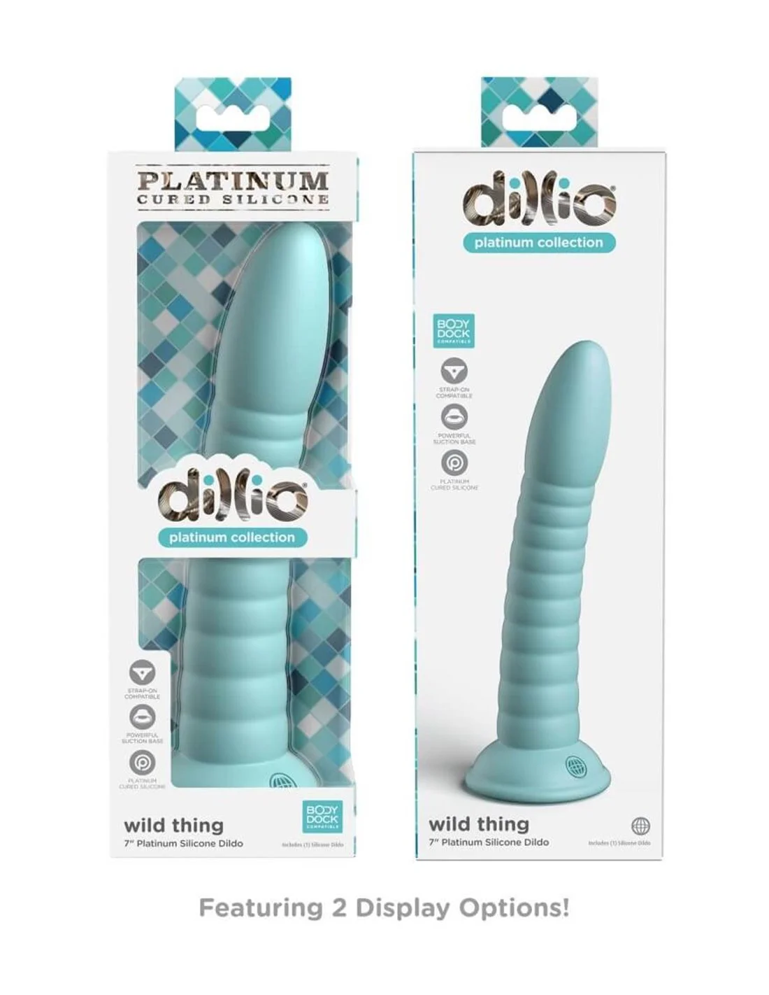 Pipedream Dillio Wild Thing 7 Inch Green 4 Pipedream Dillio Wild Thing 7 Inch Green - Afbeelding 4