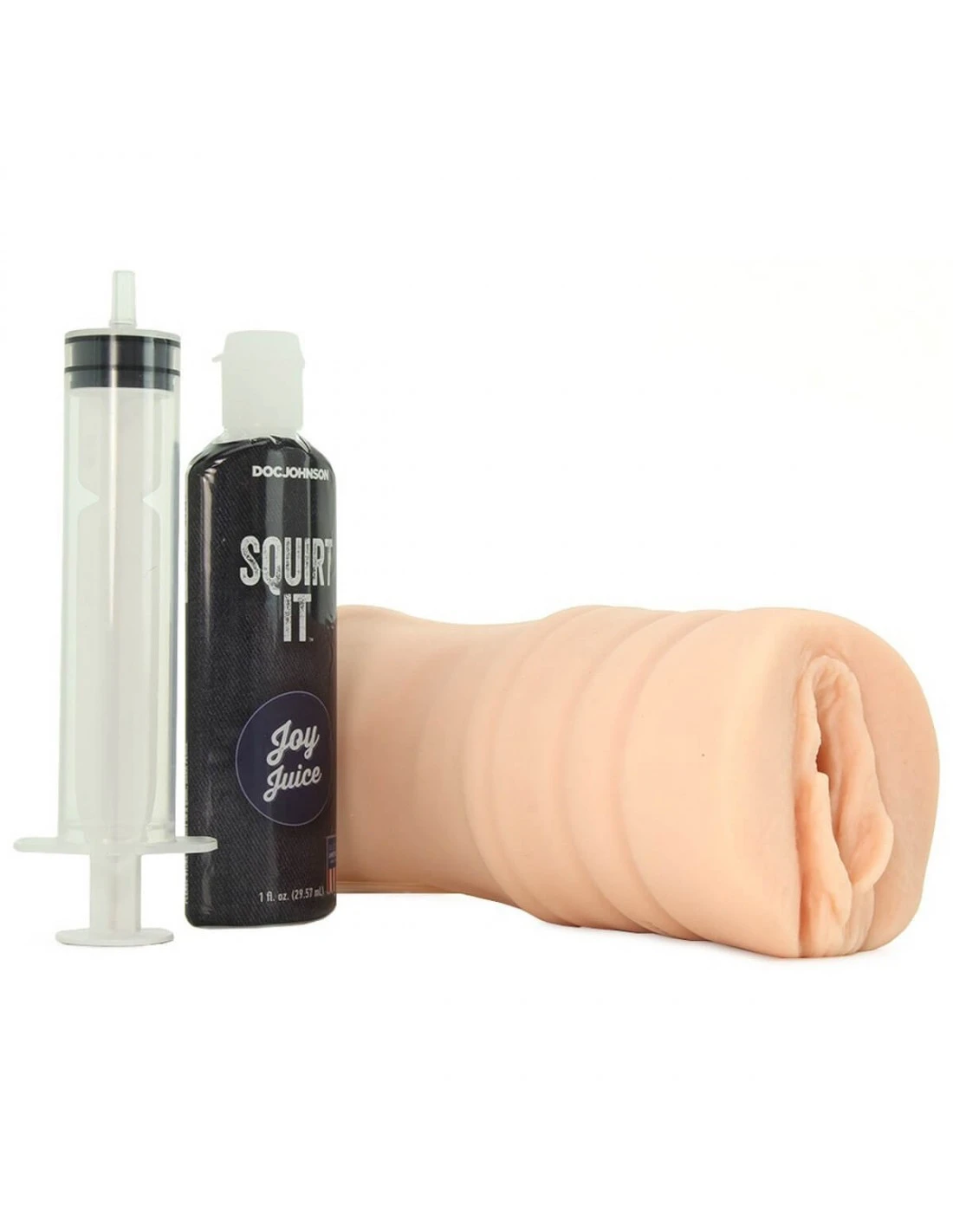 Doc Johnson Squirt Vanilla Squirting Masturbator 1 Doc Johnson Squirt Vanilla Squirting Masturbator