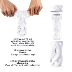 Dorcel Deep Blow Masturbator With Sleeve White 8 Dorcel Deep Blow Masturbator With Sleeve White -Aanbiedingen Masturbators Winkel dorcel deep blow masturbator with sleeve white 2