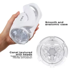 Dorcel Deep Blow Masturbator With Sleeve White 9 Dorcel Deep Blow Masturbator With Sleeve White -Aanbiedingen Masturbators Winkel dorcel deep blow masturbator with sleeve white 3