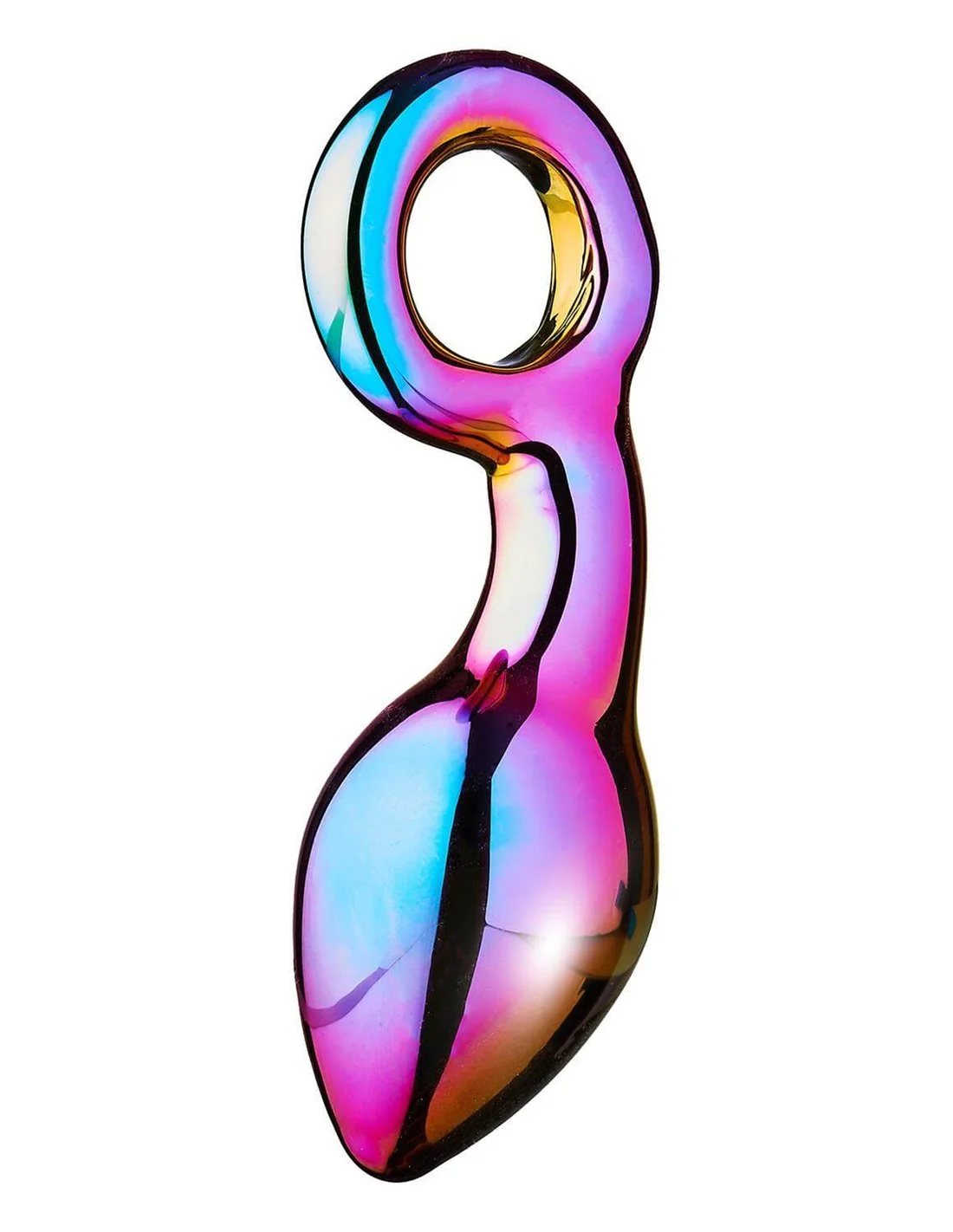 Dreamtoys Glamour Glass Chunky Ring Plug 3 Dreamtoys Glamour Glass Chunky Ring Plug - Afbeelding 3