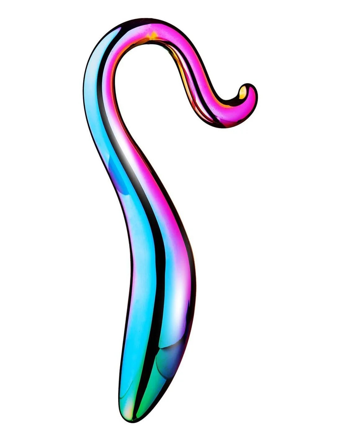 Dreamtoys Glamour Glass Elegant Curved Dildo 2 Dreamtoys Glamour Glass Elegant Curved Dildo - Afbeelding 2