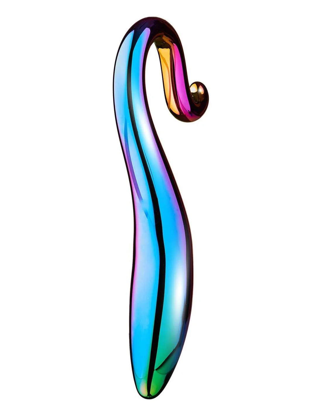 Dreamtoys Glamour Glass Elegant Curved Dildo 8 Dreamtoys Glamour Glass Elegant Curved Dildo - Afbeelding 8