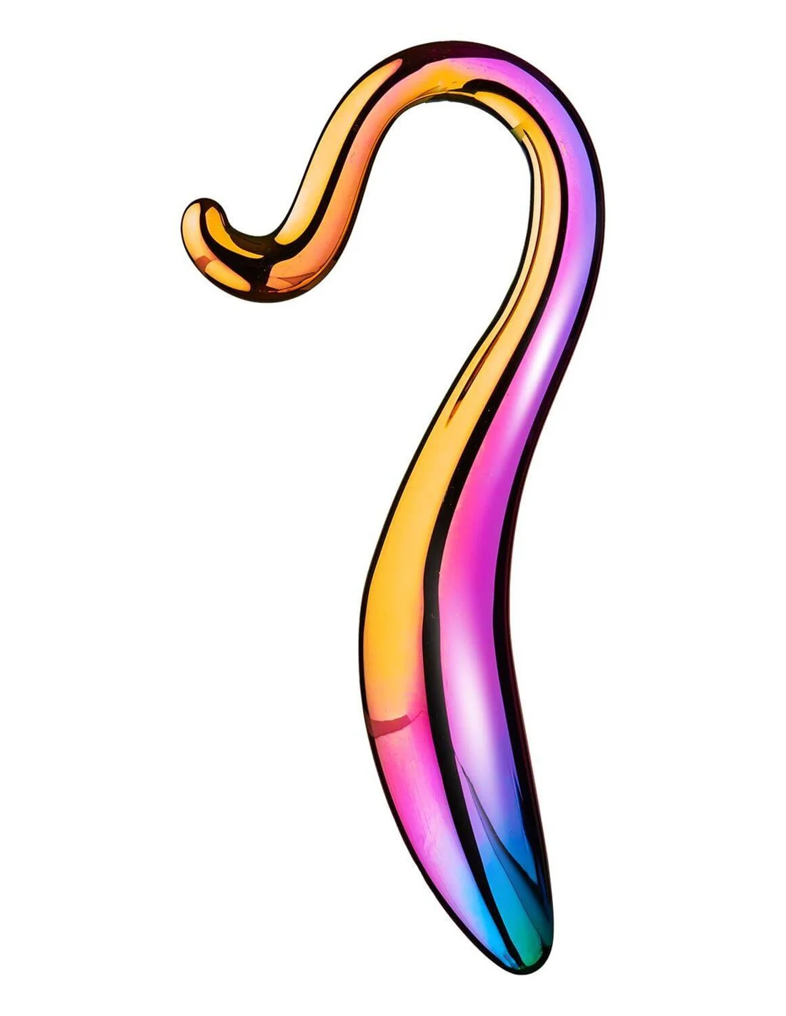 Dreamtoys Glamour Glass Elegant Curved Dildo 1 Dreamtoys Glamour Glass Elegant Curved Dildo