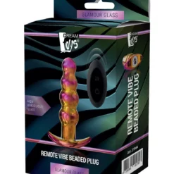 Dreamtoys Glamour Glass Remote Vibe Beaded Plug 15 Dreamtoys Glamour Glass Remote Vibe Beaded Plug -Aanbiedingen Masturbators Winkel dreamtoys glamour glass remote vibe beaded plug 7