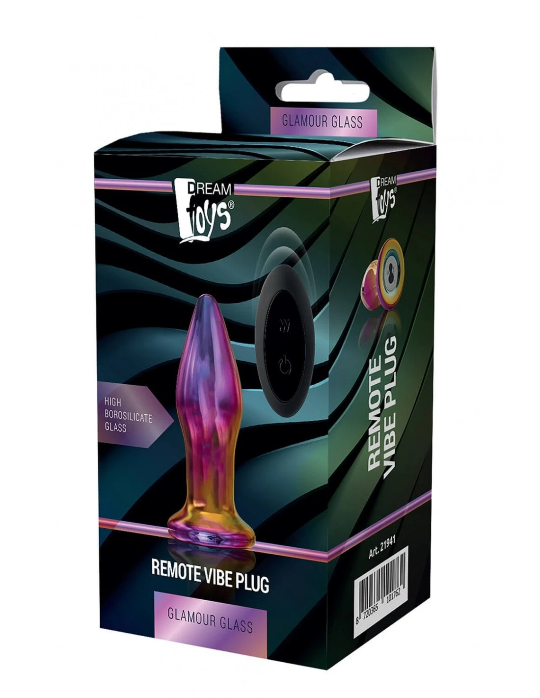 Dreamtoys Glamour Glass Remote Vibe Plug 7 Dreamtoys Glamour Glass Remote Vibe Plug - Afbeelding 7