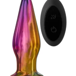 Dreamtoys Glamour Glass Remote Vibe Tapered Plug