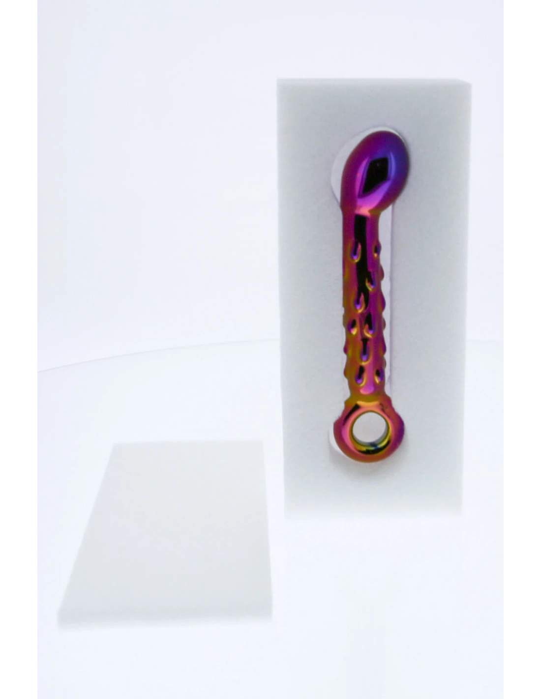Dreamtoys Glamour Glass Ribbed G-spot Dildo 5 Dreamtoys Glamour Glass Ribbed G-spot Dildo - Afbeelding 5