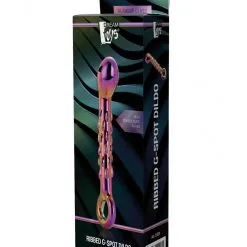 Dreamtoys Glamour Glass Ribbed G-spot Dildo 11 Dreamtoys Glamour Glass Ribbed G-spot Dildo -Aanbiedingen Masturbators Winkel dreamtoys glamour glass ribbed g spot dildo 5