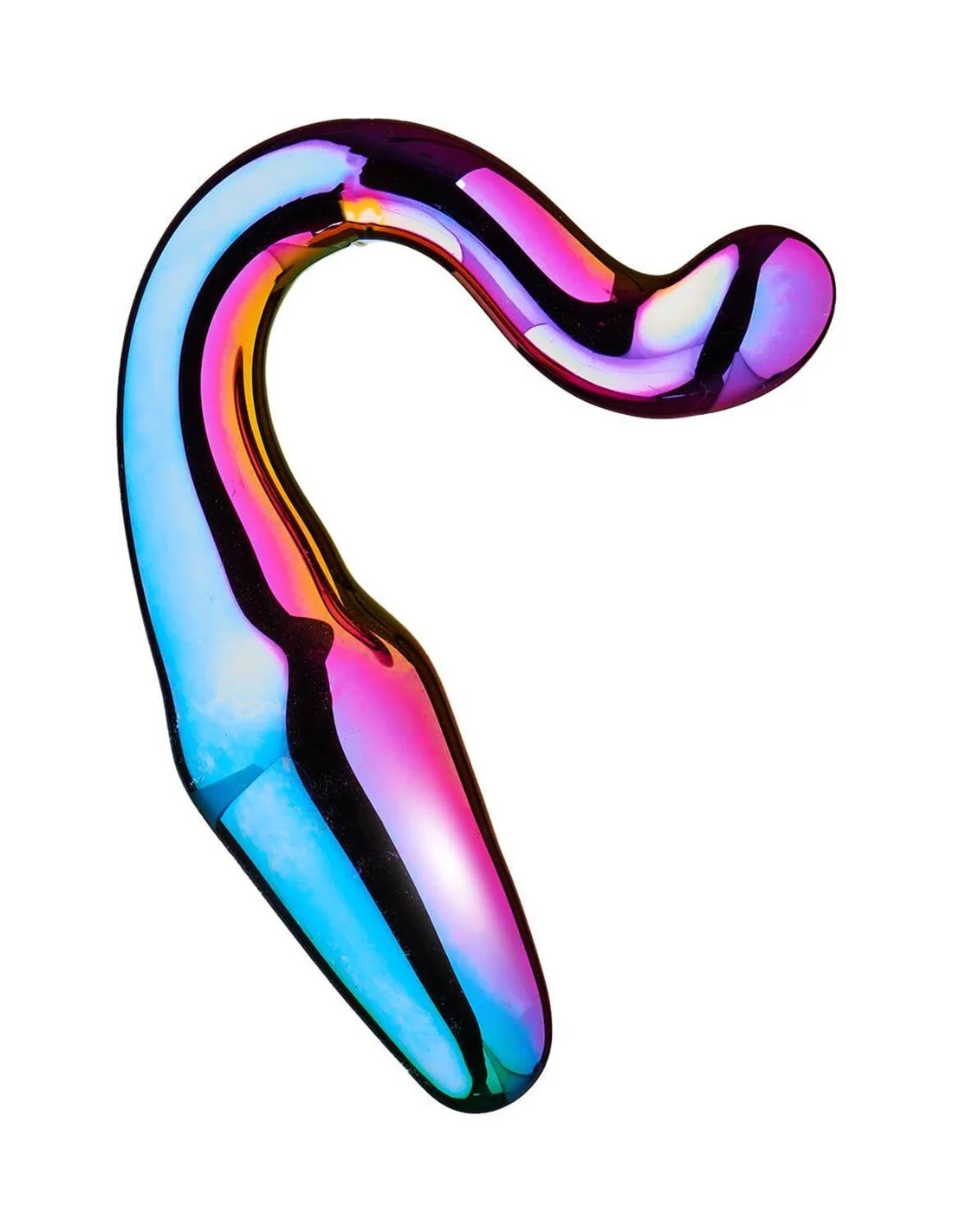 Dreamtoys Glamour Glass Sleek Anal Tail Plug 4 Dreamtoys Glamour Glass Sleek Anal Tail Plug - Afbeelding 4