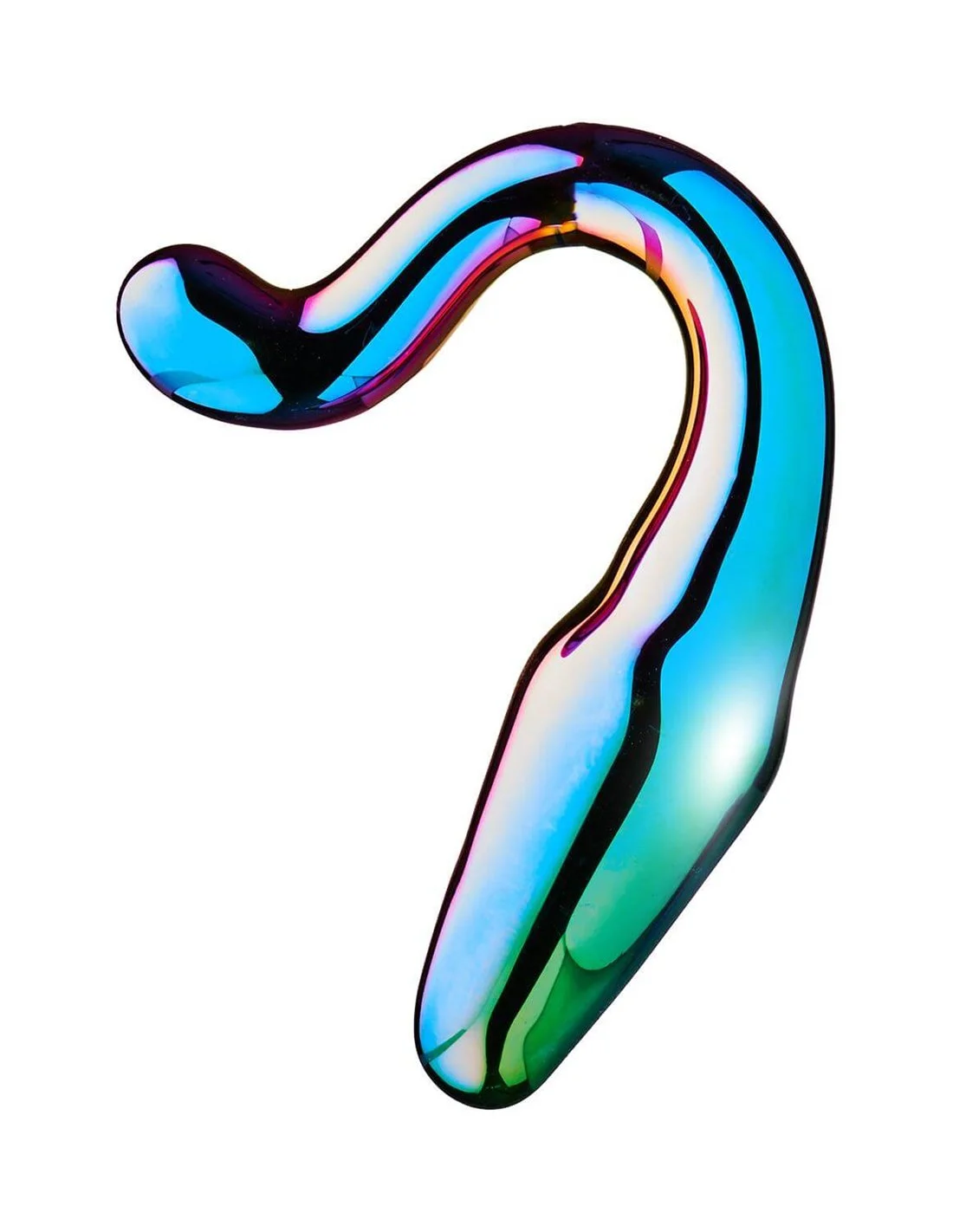 Dreamtoys Glamour Glass Sleek Anal Tail Plug 5 Dreamtoys Glamour Glass Sleek Anal Tail Plug - Afbeelding 5