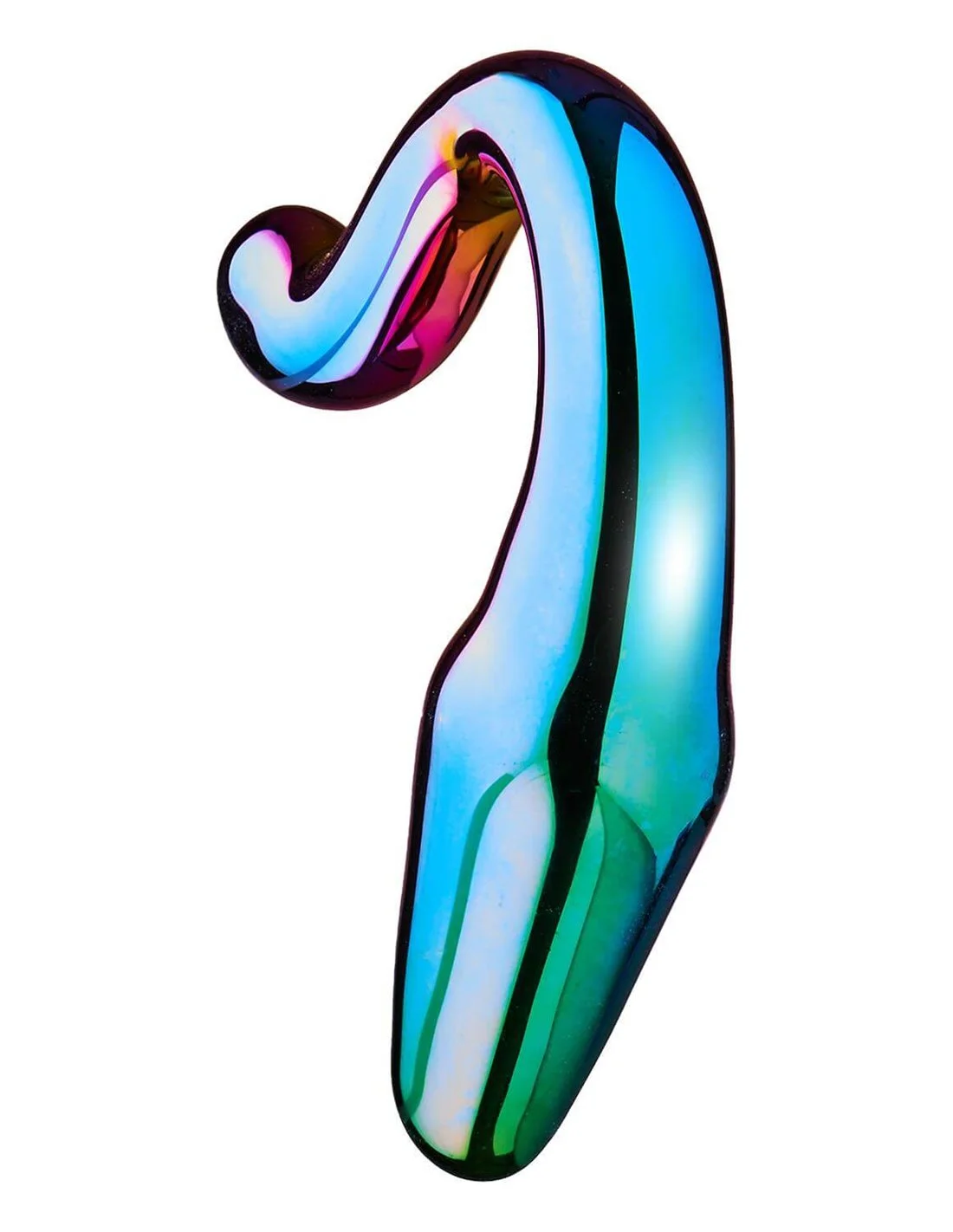 Dreamtoys Glamour Glass Sleek Anal Tail Plug 6 Dreamtoys Glamour Glass Sleek Anal Tail Plug - Afbeelding 6