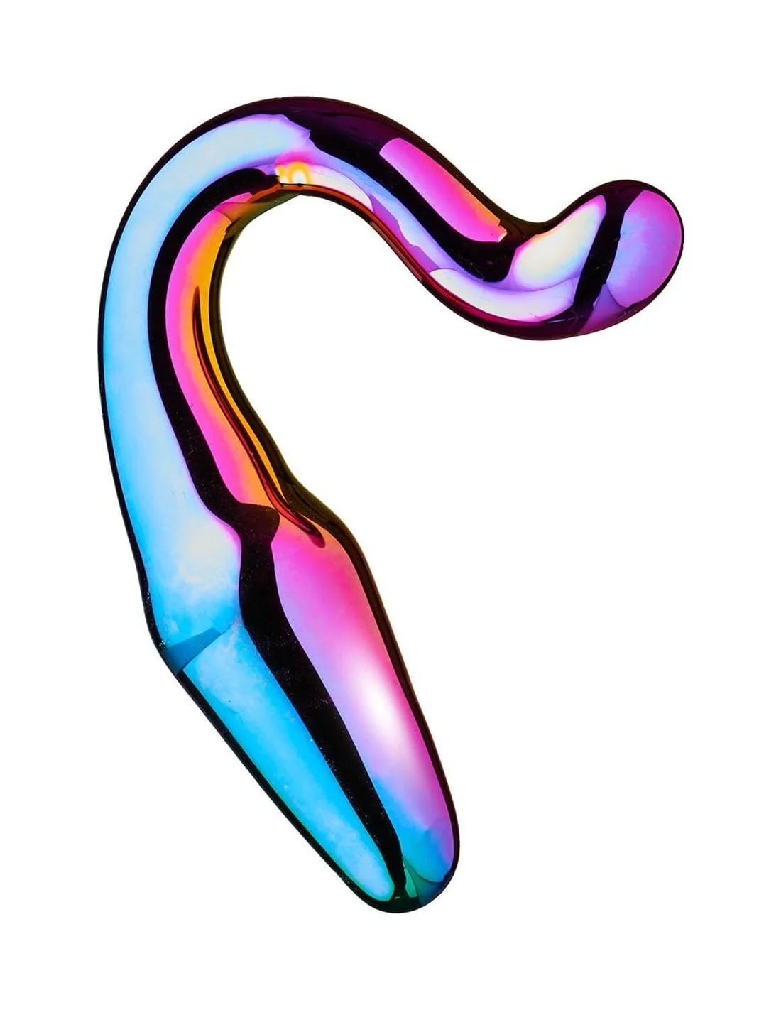 Dreamtoys Glamour Glass Sleek Anal Tail Plug 8 Dreamtoys Glamour Glass Sleek Anal Tail Plug - Afbeelding 8