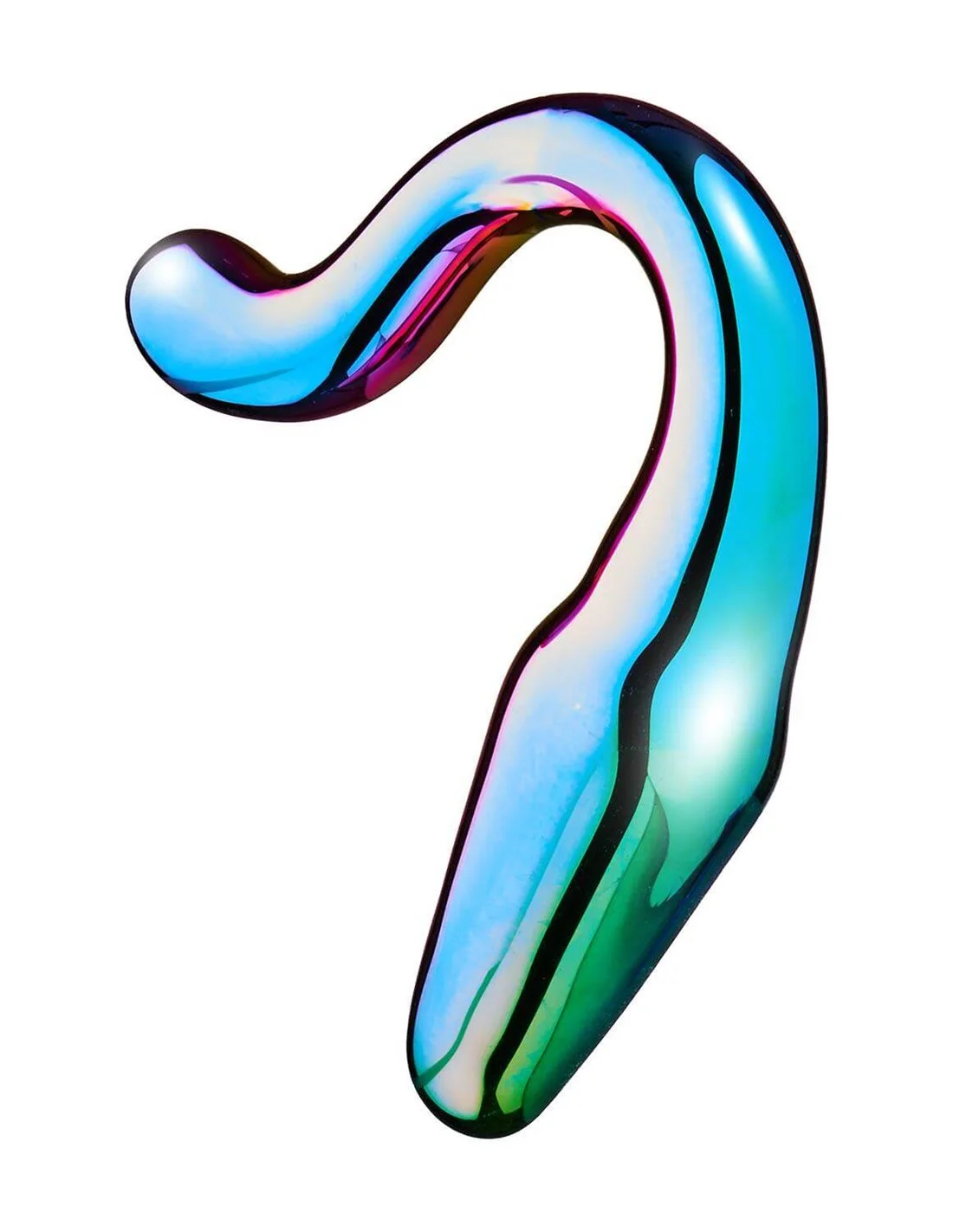 Dreamtoys Glamour Glass Sleek Anal Tail Plug 1 Dreamtoys Glamour Glass Sleek Anal Tail Plug