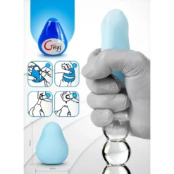 Fun Toys G-egg Masturbator Blue 11 Fun Toys G-egg Masturbator Blue -Aanbiedingen Masturbators Winkel g egg masturbator blue 3