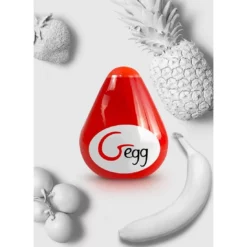 Fun Toys G-egg Masturbator Red 12 Fun Toys G-egg Masturbator Red -Aanbiedingen Masturbators Winkel g egg masturbator red 4