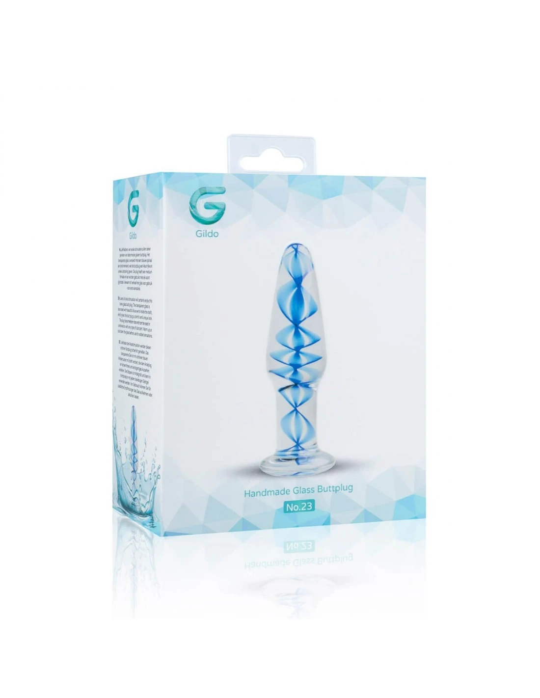 Gildo Glazen Buttplug No 23 5 Gildo Glazen Buttplug No 23 - Afbeelding 5