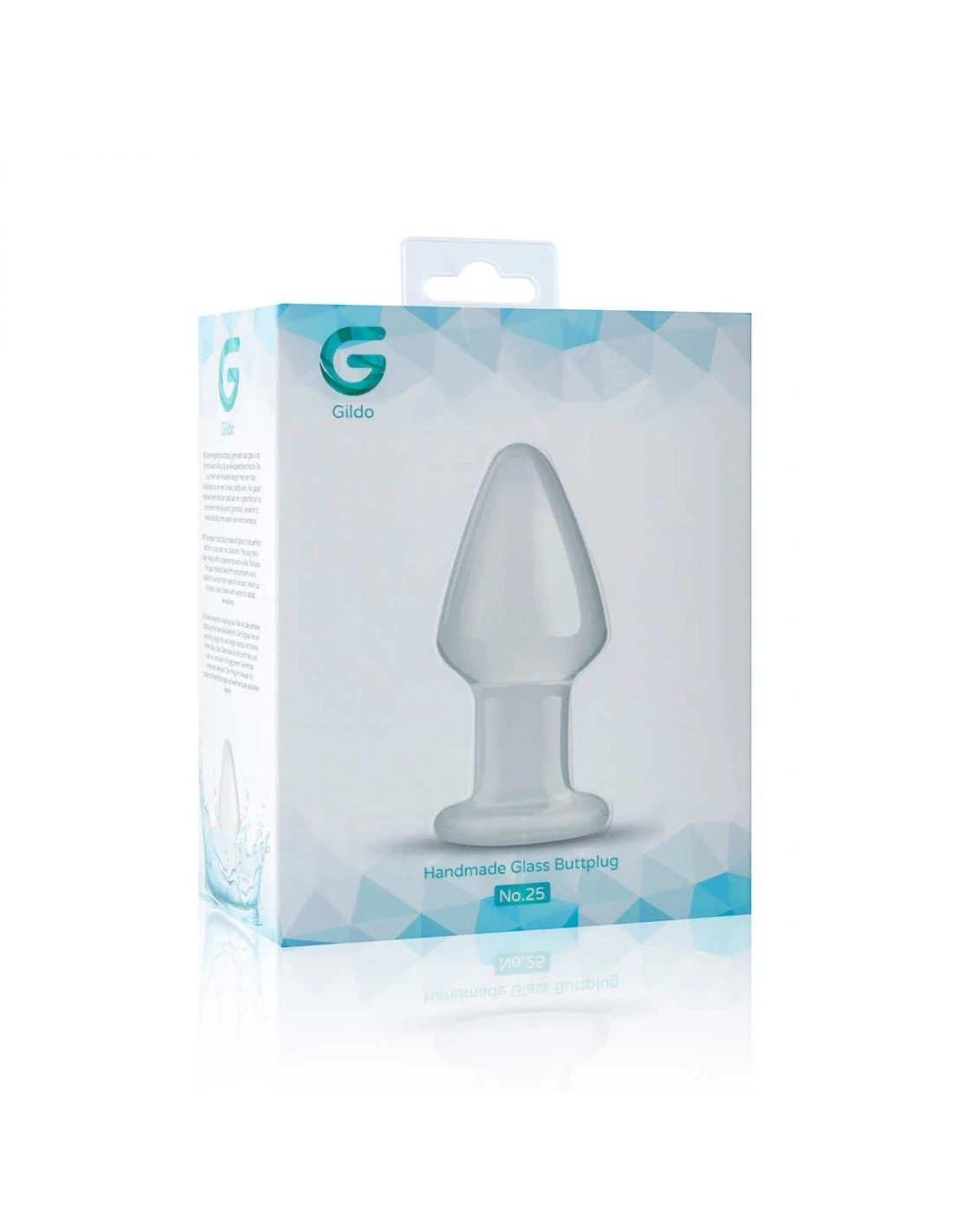 Gildo Glazen Buttplug No 25 5 Gildo Glazen Buttplug No 25 - Afbeelding 5