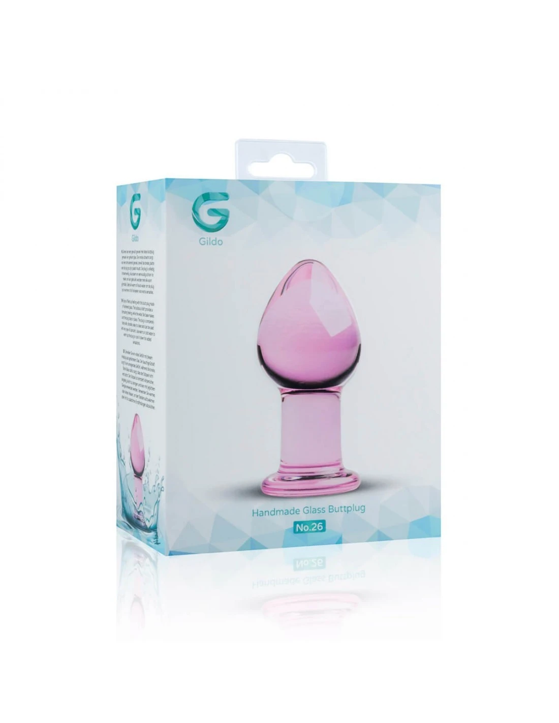Gildo Glazen Buttplug No 27 5 Gildo Glazen Buttplug No 27 - Afbeelding 5