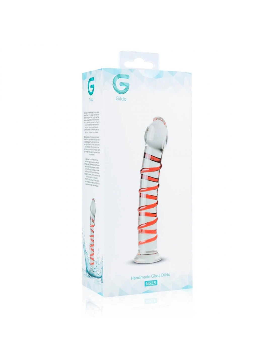 Gildo Glazen Dildo No 15 6 Gildo Glazen Dildo No 15 - Afbeelding 6