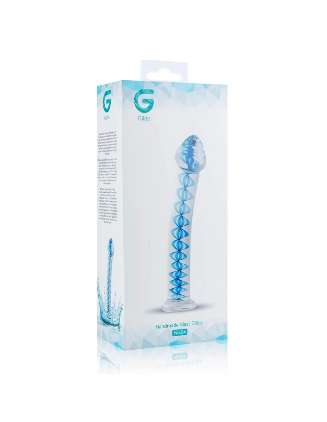 Gildo Glazen G Spot Dildo No 4 7 Gildo Glazen G Spot Dildo No 4 - Afbeelding 7