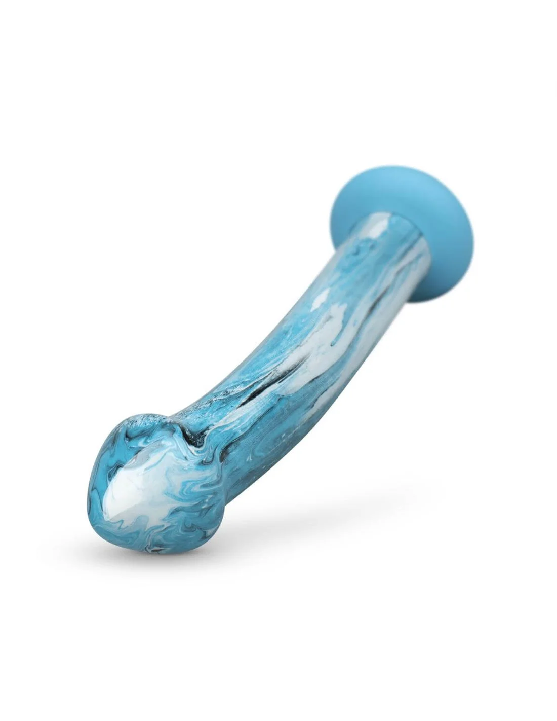 Gildo Ocean Ripple Glazen Dildo 4 Gildo Ocean Ripple Glazen Dildo - Afbeelding 4