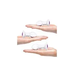 Gläs Glas Bling Bling Glass 3pc Anal Training Kit 9 Gläs Glas Bling Bling Glass 3pc Anal Training Kit -Aanbiedingen Masturbators Winkel glas bling bling glass 3pc anal training kit 2