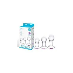 Gläs Glas Bling Bling Glass 3pc Anal Training Kit 12 Gläs Glas Bling Bling Glass 3pc Anal Training Kit -Aanbiedingen Masturbators Winkel glas bling bling glass 3pc anal training kit 5