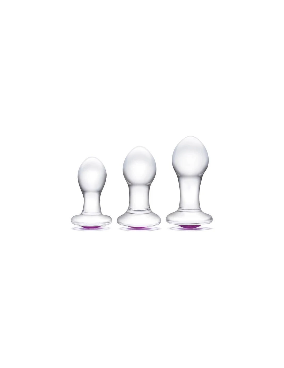 Gläs Glas Bling Bling Glass 3pc Anal Training Kit 1 Gläs Glas Bling Bling Glass 3pc Anal Training Kit