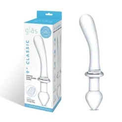 Gläs Glas Classic Curved Dual-Ended Dildo 13 Gläs Glas Classic Curved Dual-Ended Dildo -Aanbiedingen Masturbators Winkel glas classic curved dual ended dildo 6