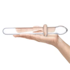 Gläs Glas Classic Smooth Dual-Ended Dildo -Aanbiedingen Masturbators Winkel glas classic smooth dual ended dildo 3
