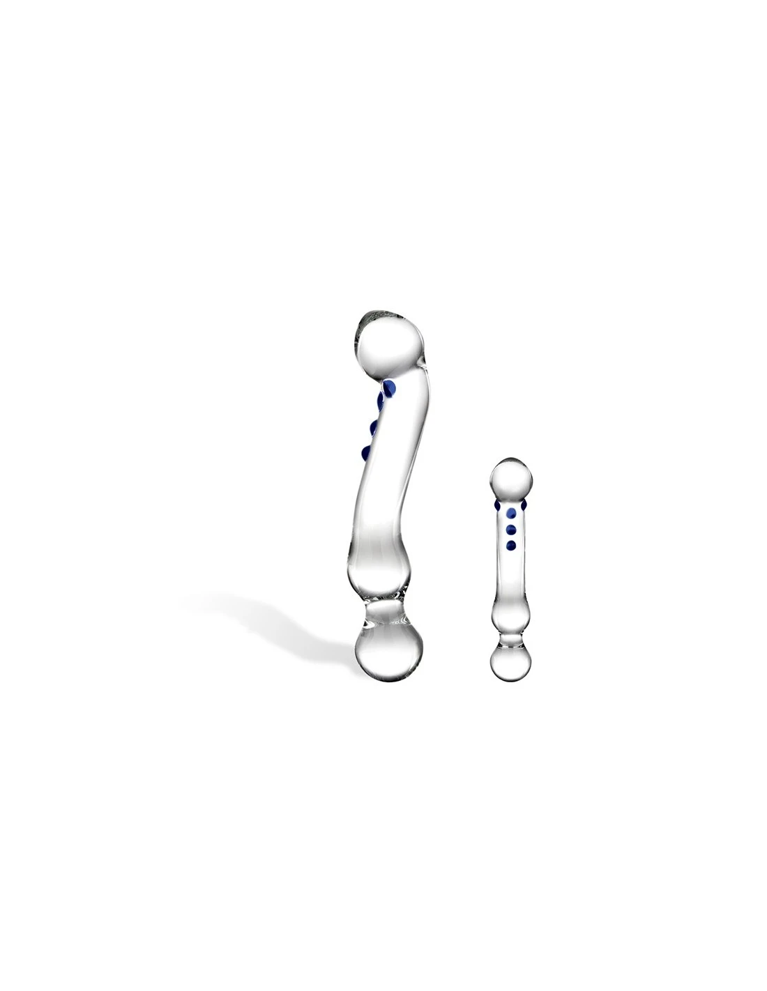 Gläs Glas Curved G-spot Glazen Dildo 1 Gläs Glas Curved G-spot Glazen Dildo